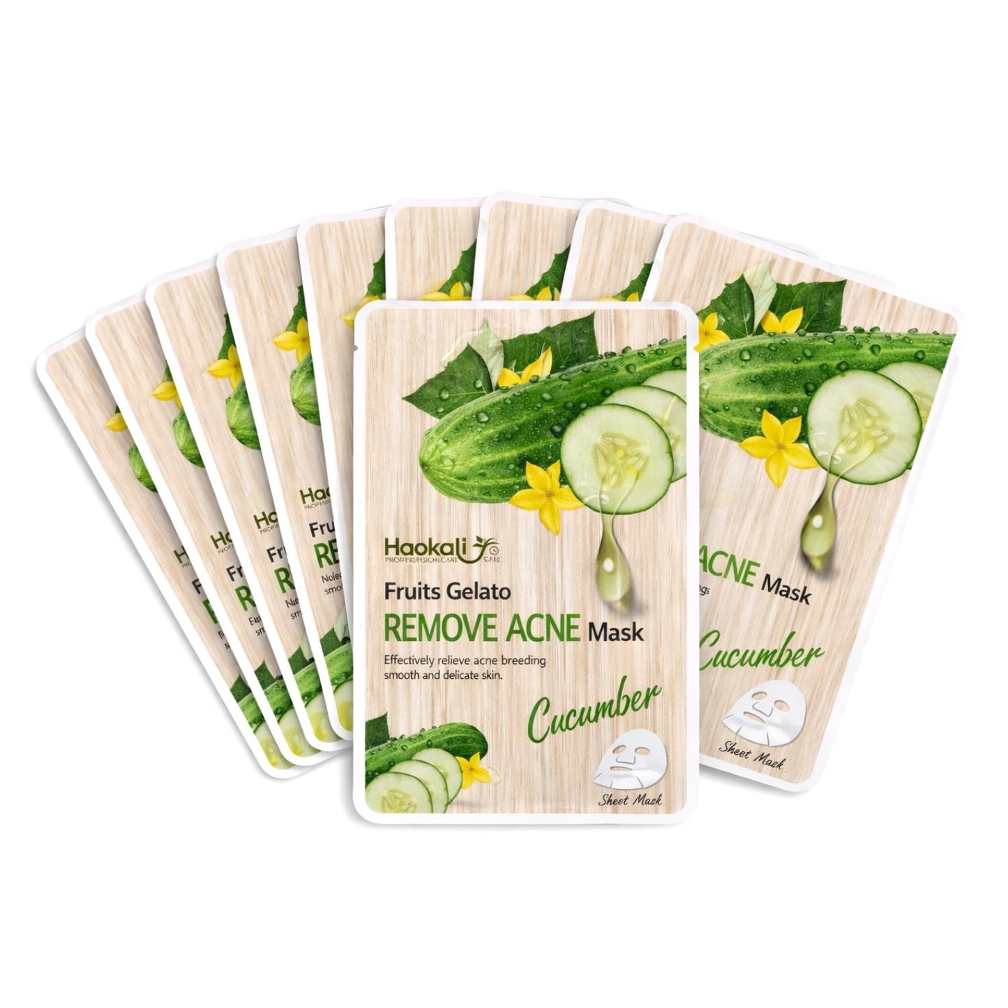 Mascarilla Cucumber X10 Und Wokali